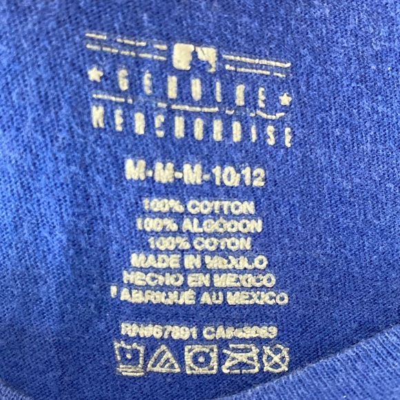 Chicago Cubs Tee Shirt Women’s Medium (10-12) Majestic MLB - Picture 4 of 5